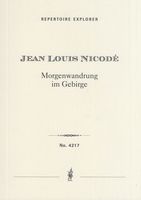 Morgenwandrung Im Gebirge, Op. 36 : Symphonie Für Männerchor A Cappella.