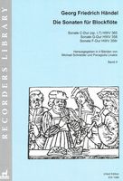 Sonaten Für Blockenflöte, Band 2 / edited by Michael Schneider and Panagiotis Linakis.