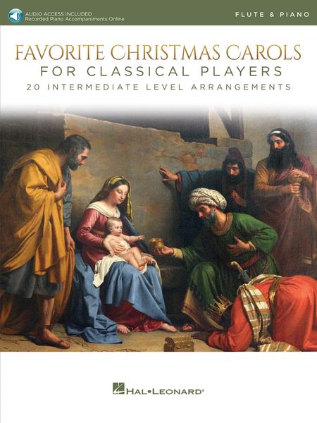 Favorite Christmas Carols For Classical Players : For Flute and Piano.