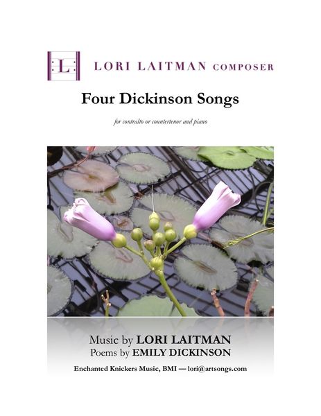 Four Dickinson Songs : For Contralto Or Countertenor and Piano.
