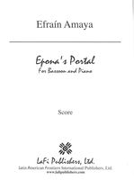 Epona's Portal : For Bassoon and Piano (2010).