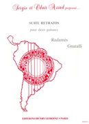 Suite Retratos : For 2 Guitars / arr. Radames Gnatalli.