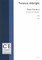 Piano Trio No. 2 : For Violin, Cello and Piano (2015).