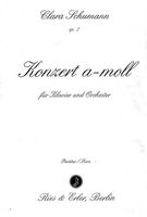 Konzert A-Moll, Op. 7 : Für Klavier und Orchester.