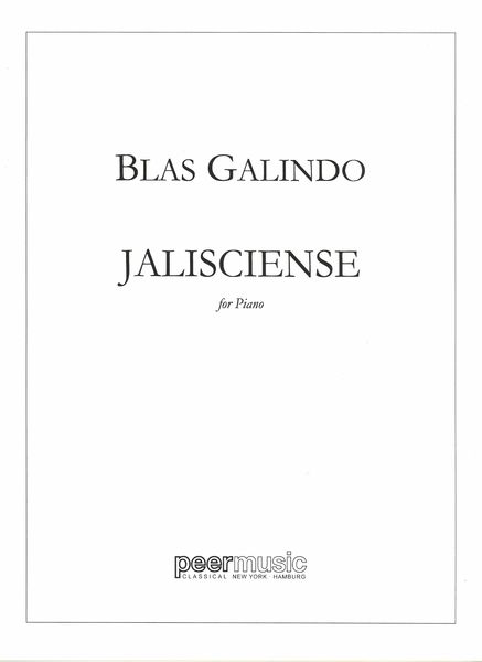 Jalisciense : For Piano Solo.