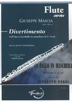 Divertimento Sull'opera Un Ballo Maschera Di G. Verdi : Per Flauto E Pianoforte.