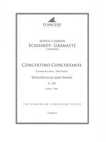 Concertino Concertante, E. 159 (Concerto Da Camera - 3rd Version) : For Violoncello and Piano.