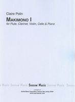Makimono I : For Flute, Clarinet, Violin, Cello and Piano (1968).