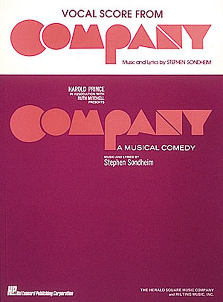 Company / Book by George Furth.