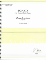Sonata : For Violoncello and Piano.