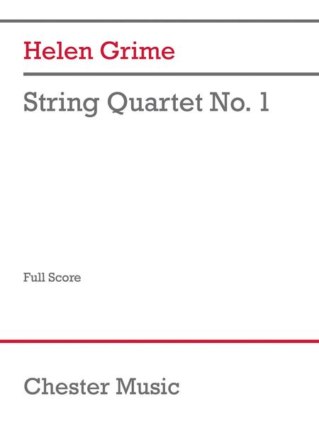 String Quartet No. 1 (2014).