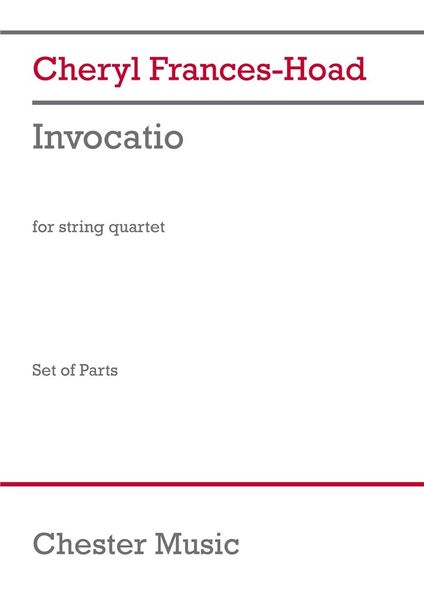 Invocatio : For String Quartet.