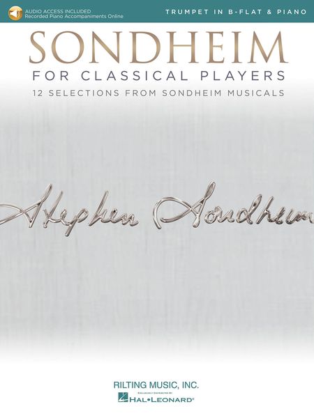 Sondheim For Classical Players : 12 Selections For Trumpet and Piano.