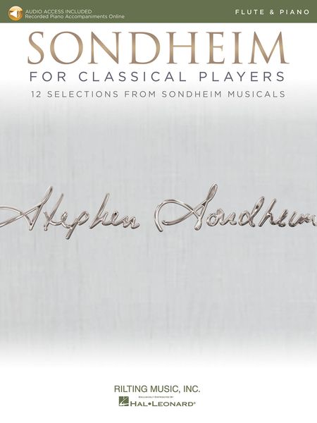 Sondheim For Classical Players : 12 Selections For Flute and Piano.