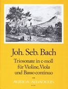 Triosonate In C-Moll : Für Violine, Viola und Basso Continuo.