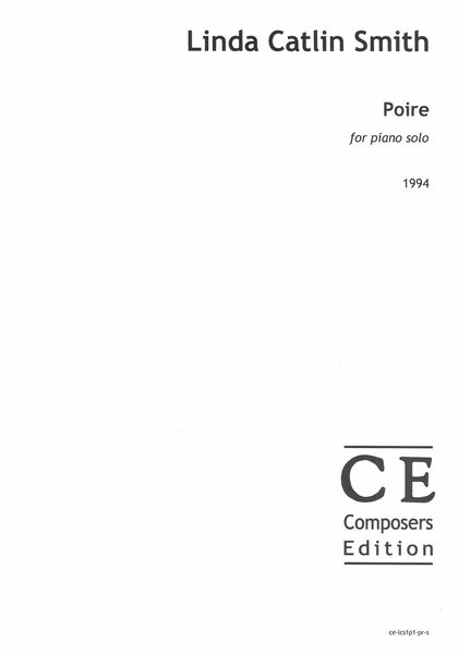 Poire : For Piano Solo (1994).