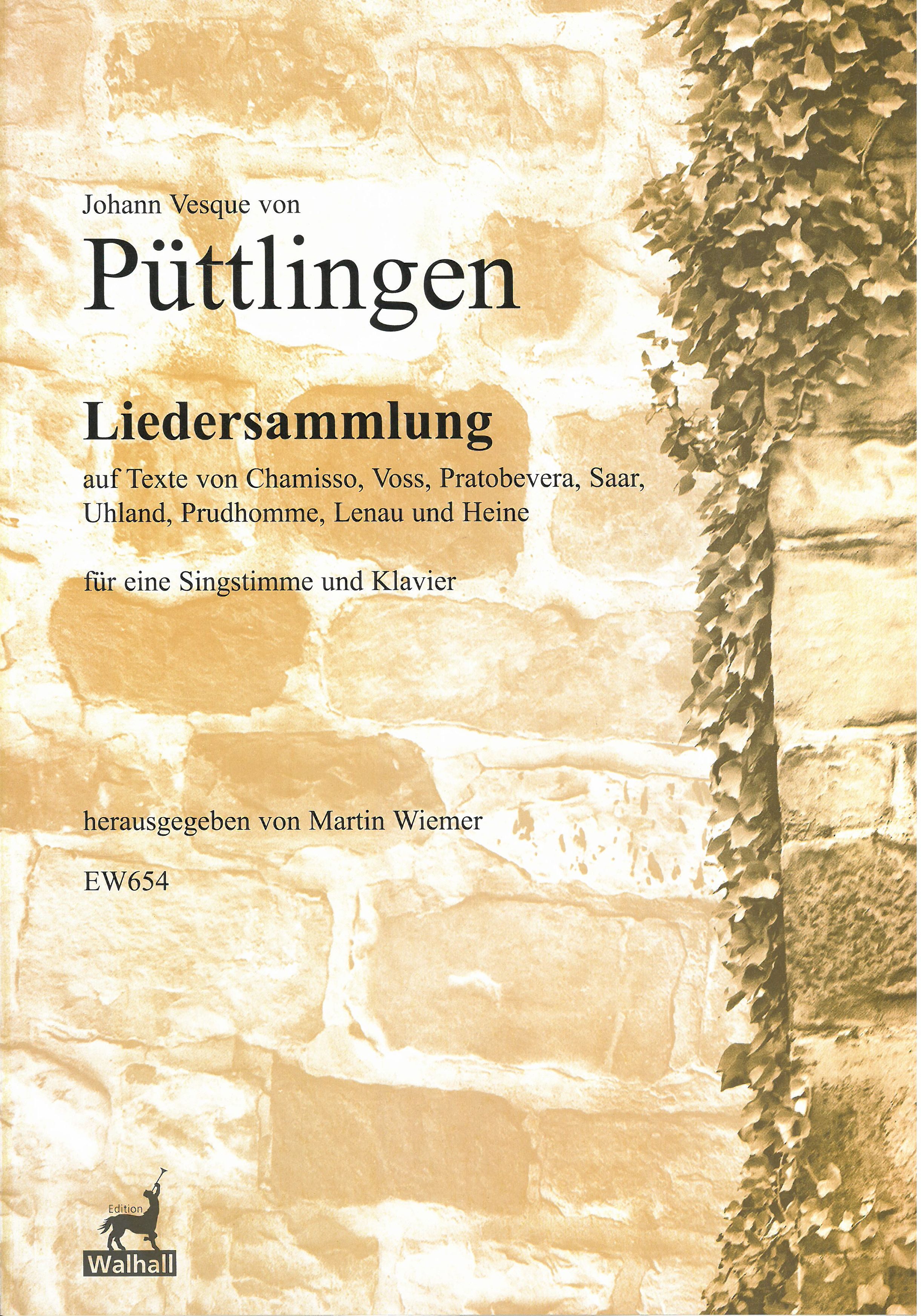 Liedersammlung : Für Eine Singstimme und Klavier / edited by Martin Wiemer.