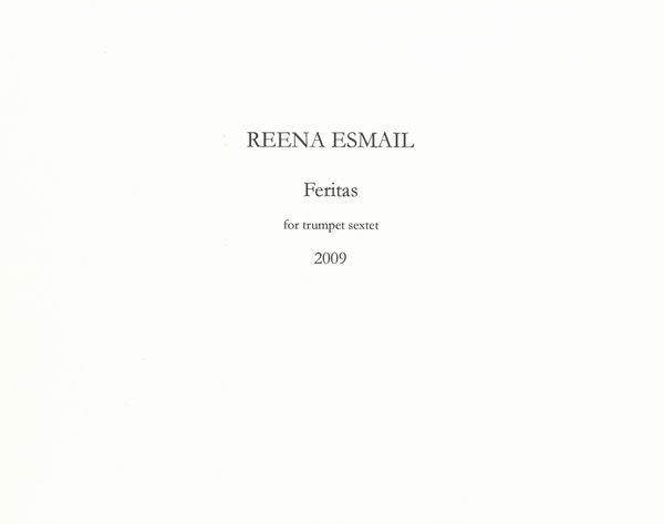 Feritas : For Trumpet Sextet (2009).