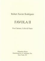 Favola II : For Clarinet, Cello and Piano (1980).
