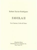 Favola II : For Clarinet, Cello and Piano (1980).