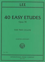 40 Easy Etudes, Op. 70 : For Two Cellos / edited by Carter Enyeart.