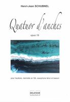 Quatuor d'Anches, Op. 19 : Pour Hautbois, Clarinette, Saxophone Ténor et Basson.
