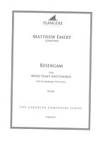 Resergam : For Wind Tenet and Chorus (2017) / edited by Brian McDonagh.
