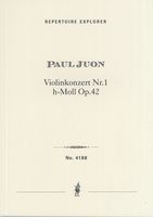 Konzert Für Violine In H Moll, Op. 42 Mit Begleitung Des Orchester.