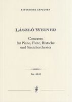 Concerto : Per Flauto, Viola, Pianoforte E Orchestra d'Archi / edited by Pal Lukacs.