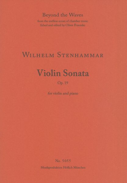 Violin Sonata, Op. 19 : For Violin and Piano.