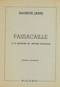 Passacaille A La Memoire d'Honegger : For Orchestra (1956).