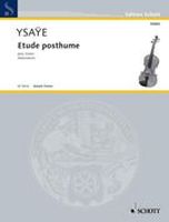 Etude Posthume : For Violin Solo.