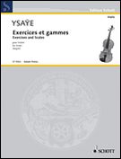 Exercises and Scales For Violin.