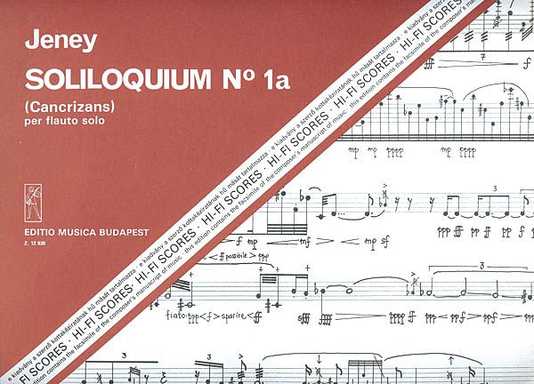 Soliloquium No. 1a : For Flute Solo.