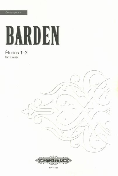 Etudes 1-3 : Für Klavier (2016).