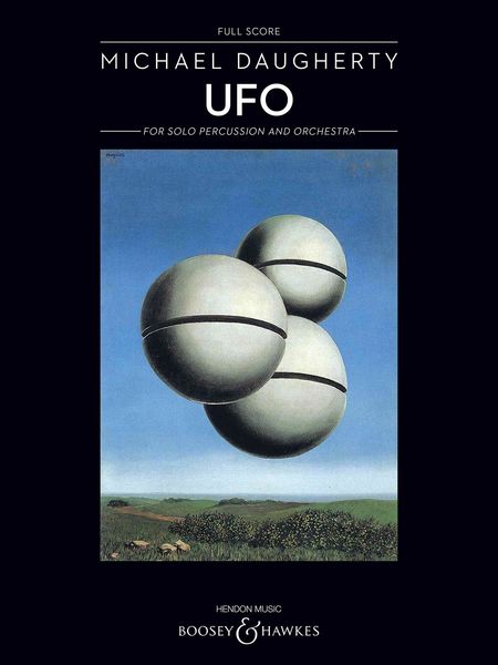 UFO : For Solo Percussion and Orchestra (1999).