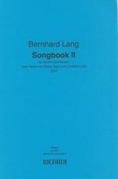 Songbook II : Für Bariton und Klavier (2013).