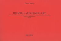 Thümmels Vergissmein-Lied : Für Un Marimbafonista Cantate E Soundfiles (2010).