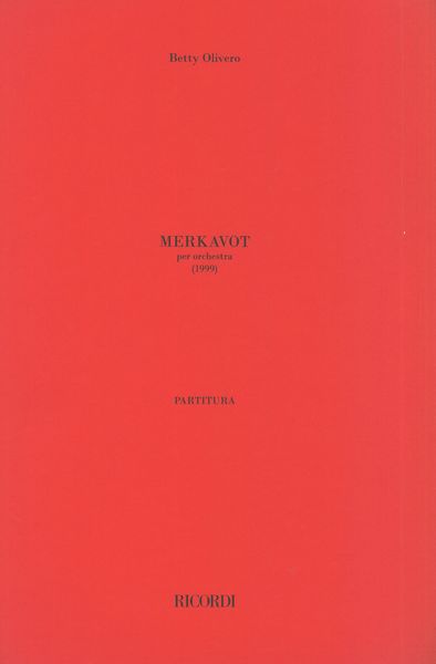 Merkavot : Per Orchestra (1999).