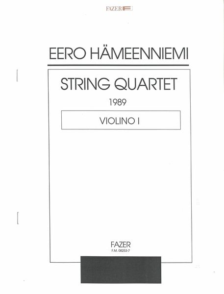 String Quartet (1989).