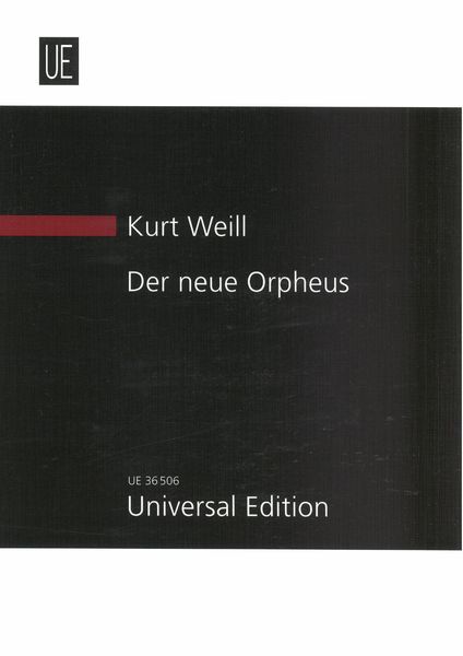 Neue Orpheus, Op. 16 : Kantate Für Sopran, Solovioline und Orchester / Ed. Andreas Eichhorn.