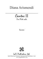 Cantos II : For Flute Solo (1995).