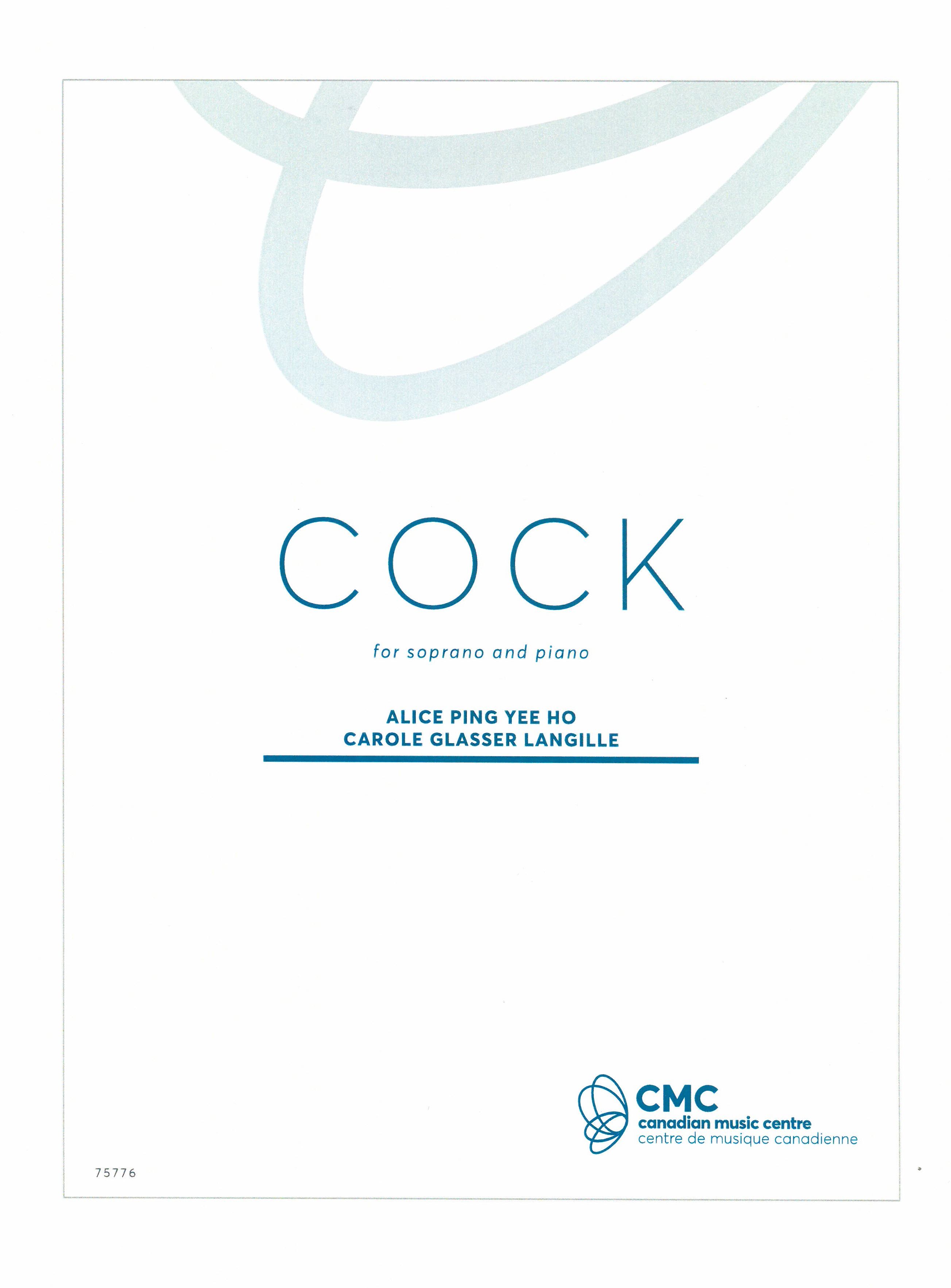 Cock : For Soprano and Piano.