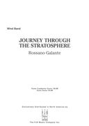 Journey Through The Stratosphere : For Wind Band.