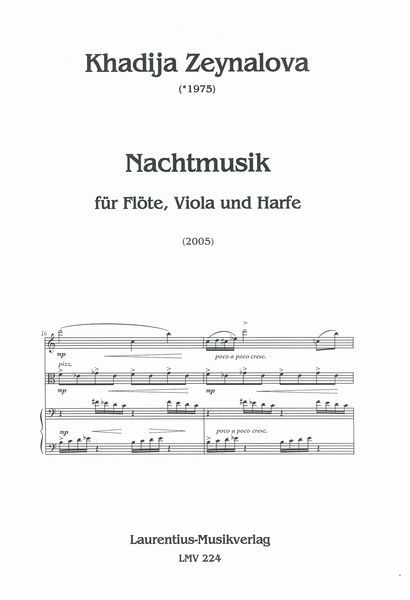 Nachtmusik : Für Flöte, Viola und Harfe (2005).