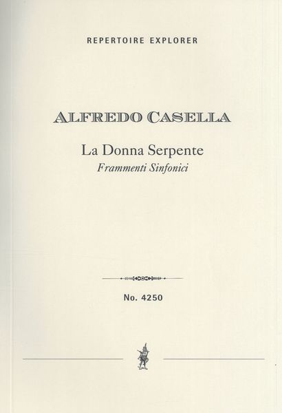 Donna Serpente : Frammenti Sinfonici.
