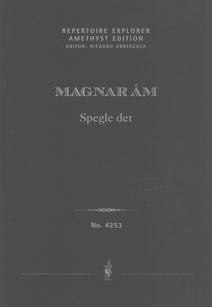Spegle Det : For Ensemble (1988).