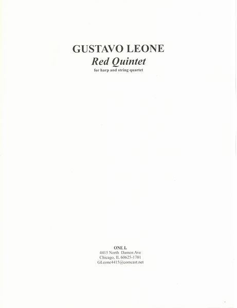Red Quintet : For Harp and String Quartet (2002).
