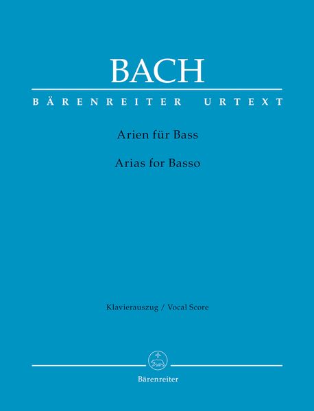 Aria Book : For Bass - English Edition.