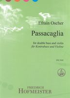 Passacaglia : For Violin and Double Bass.